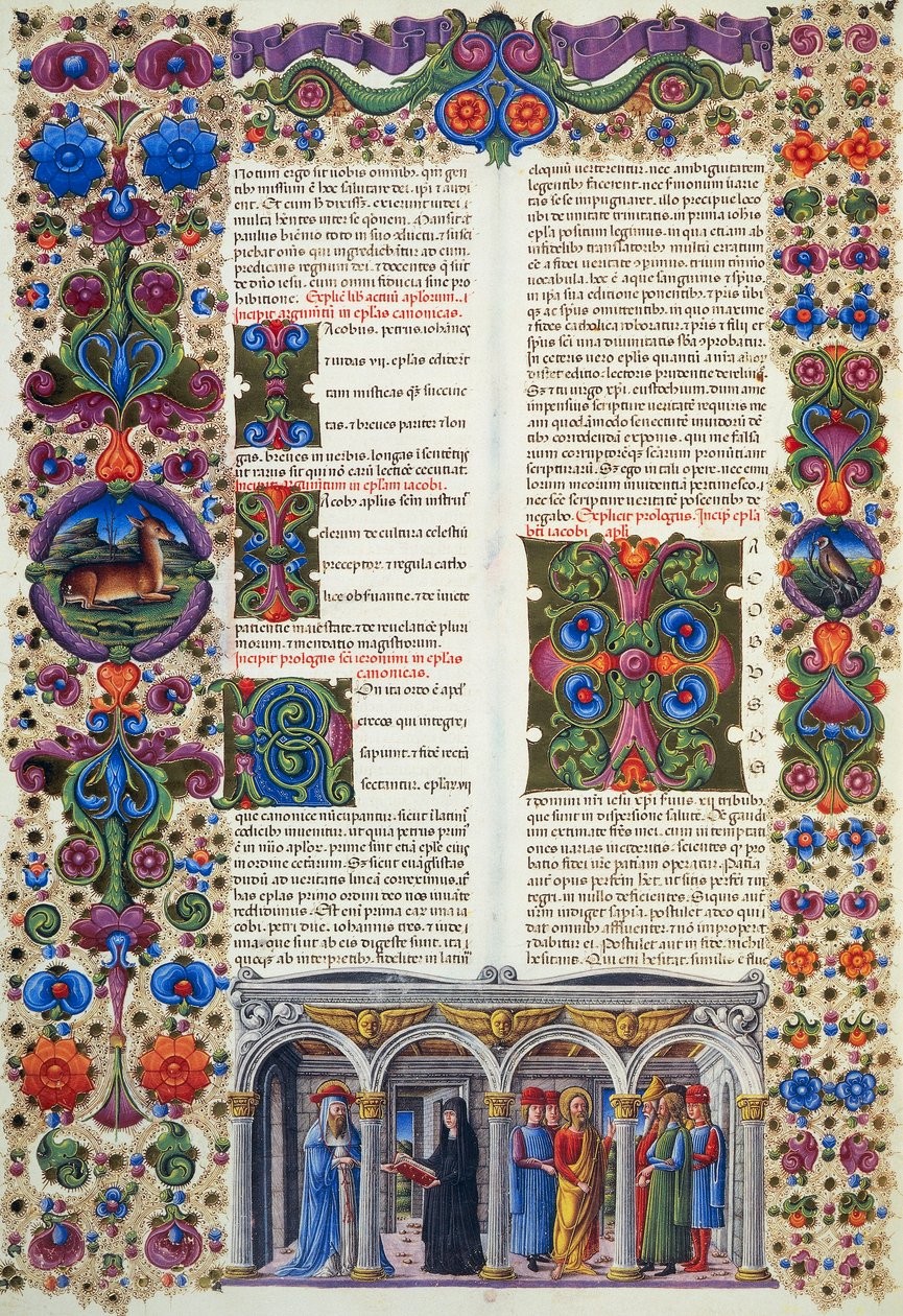 Der Brief des Jakobus, zweiter Band der Bibel von Borso d