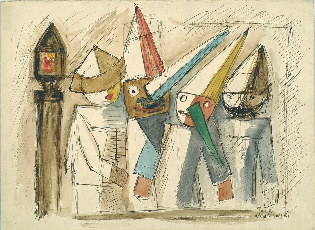 Maskerade von Tadeusz Makowski