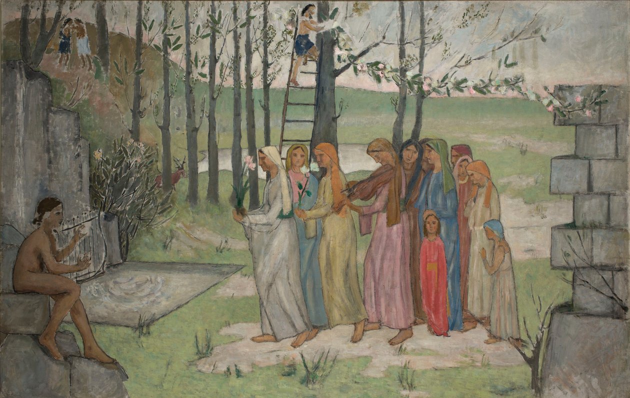 Das Frühlingsfest von Tadeusz Makowski
