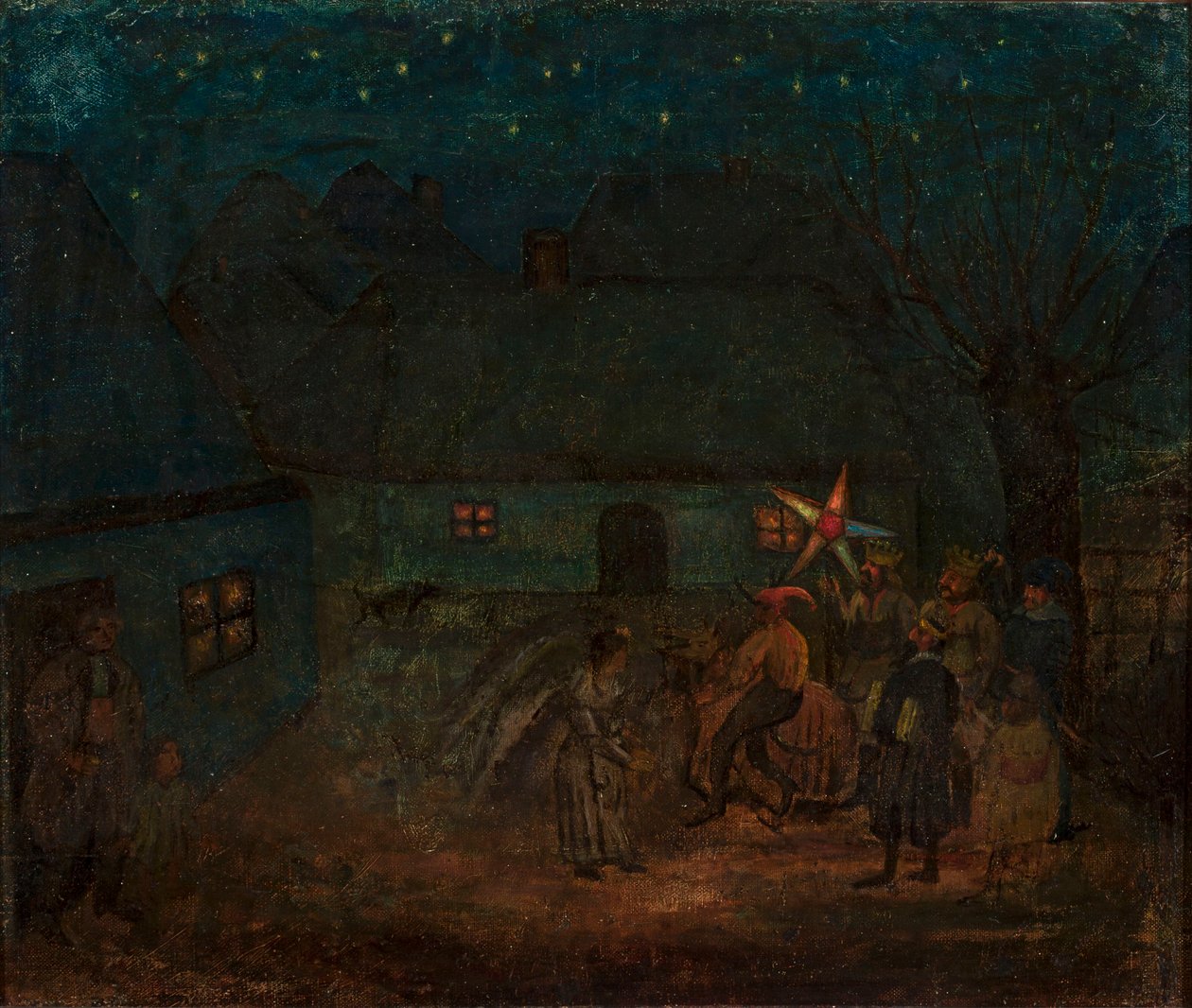 Krakauer Krippe von Tadeusz Makowski