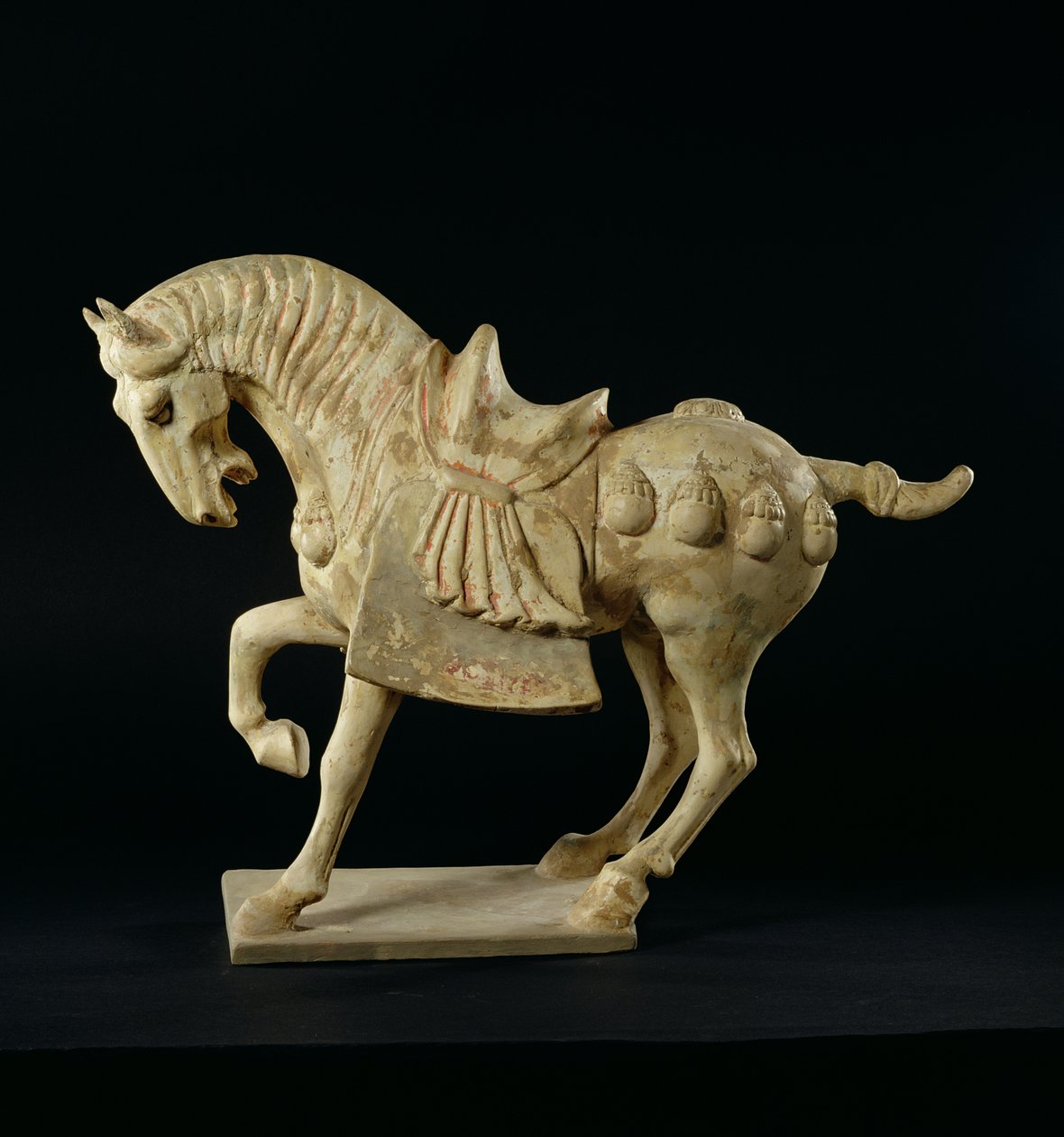 Pferd, Chinesisch, Tang-Dynastie, ca. 618-906 n. Chr. von Tang Dynasty Chinese School