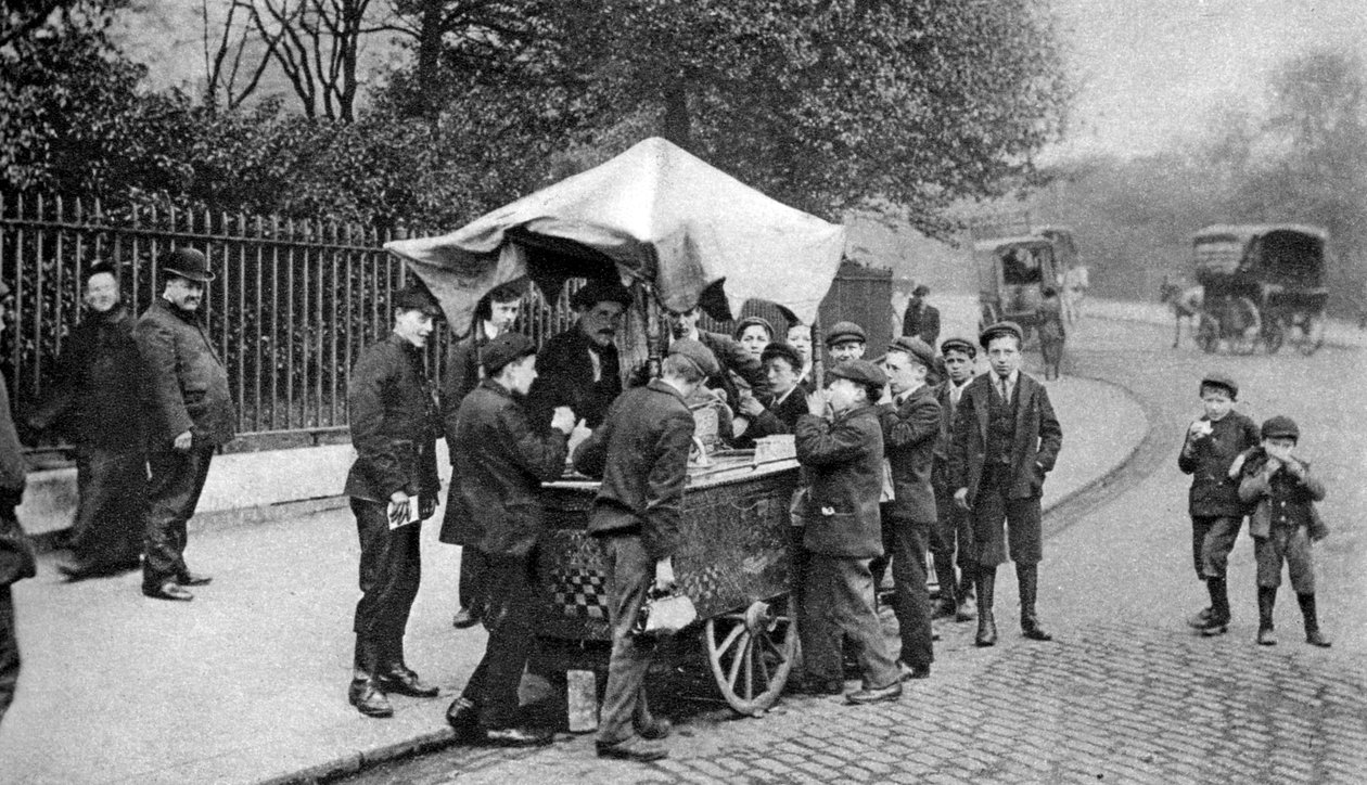 Italienischer Eis- oder Hoky-Verkäufer, London, frühe 1900er Jahre, 1926-1927 von Taylor