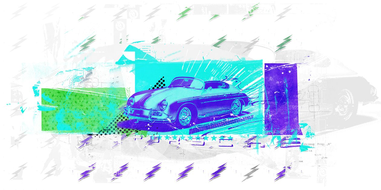 Vintage Futurismus von Teis Albers