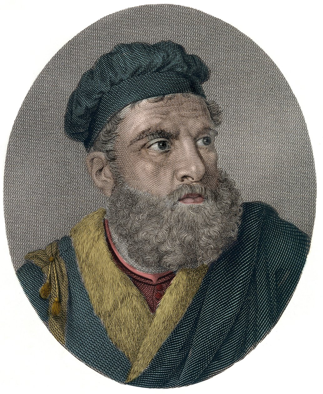 Porträt von Marco Polo von Teodoro (after) Matteini