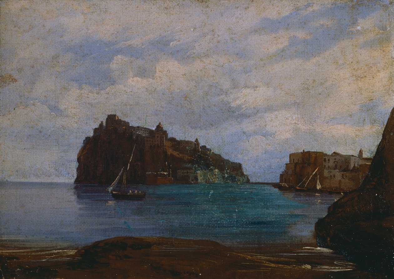 Das aragonesische Schloss von Ischia von Teodoro Duclere