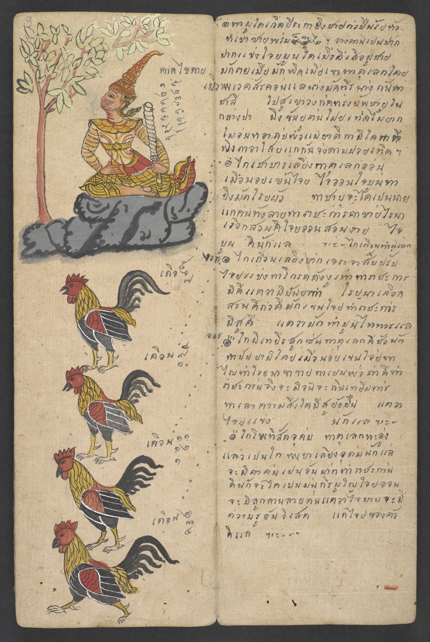 Tiere aus dem Tierkreis, aus Phrommachat von Thai School