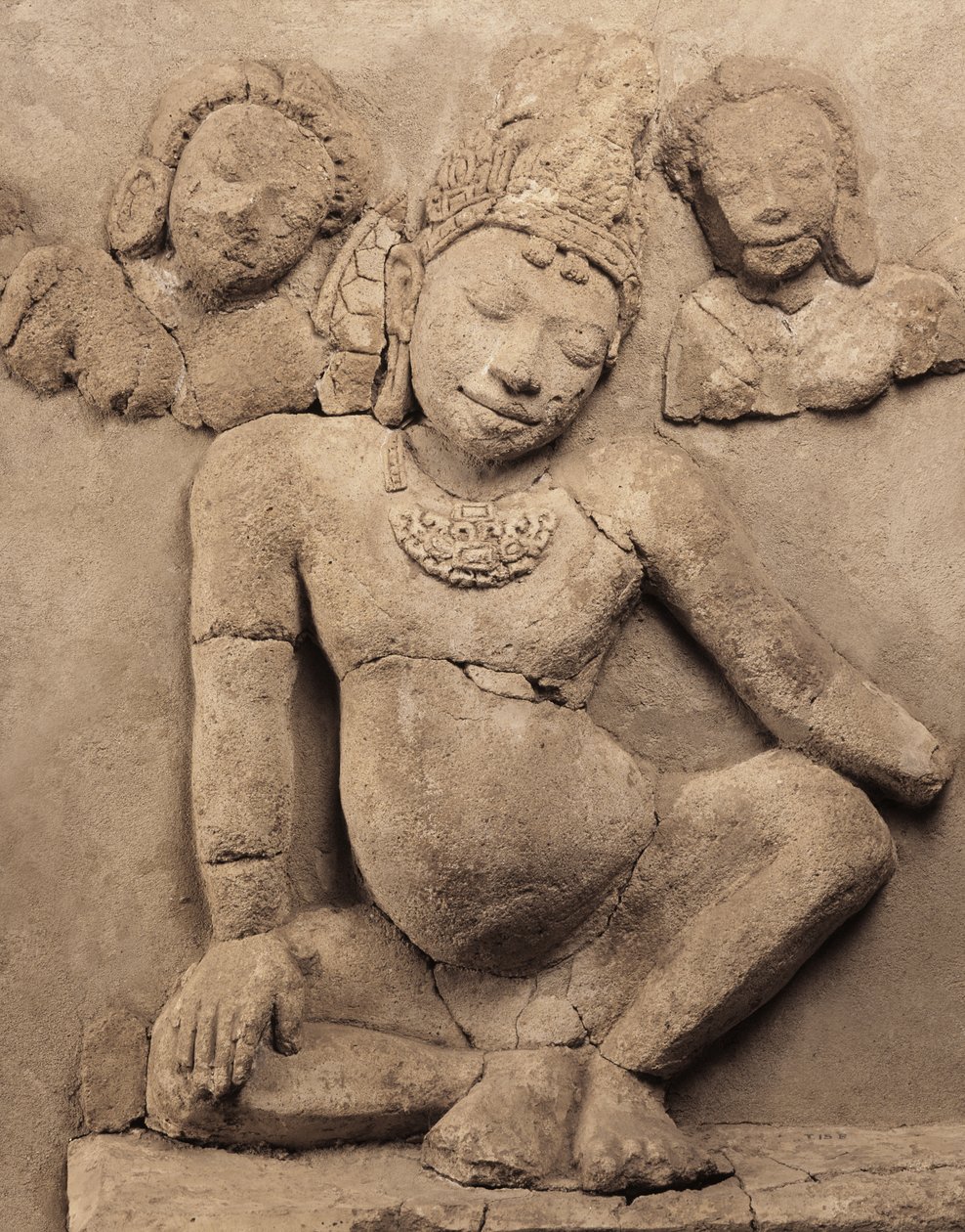 Relief, aus Chedi Chula Pathom, Davaravati-Schule von Thai School