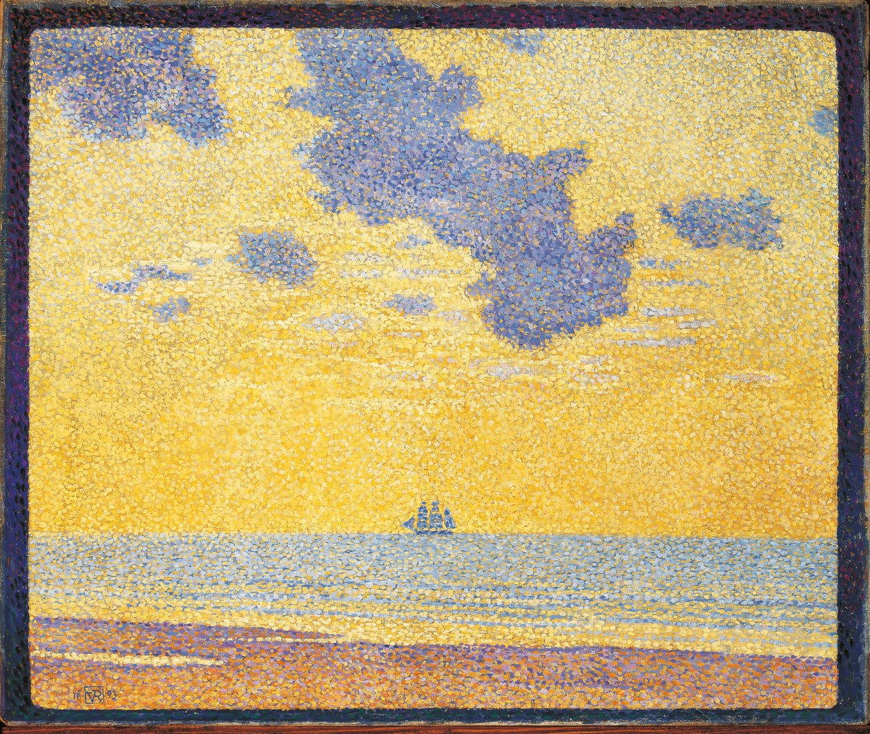 Große Wolken von Théo van Rysselberghe