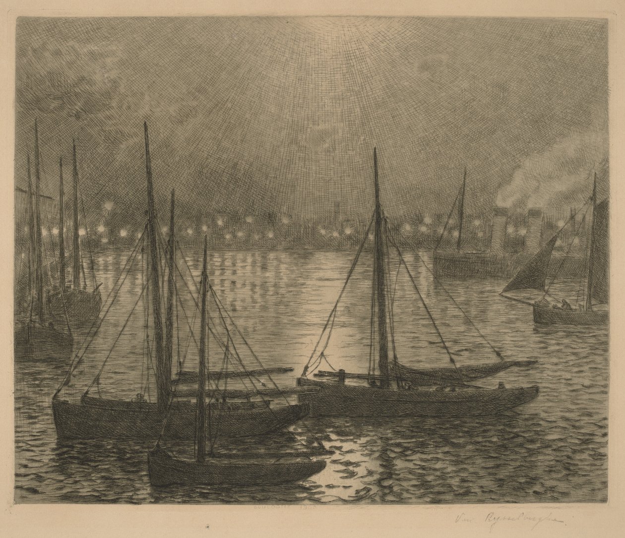 Boulogne von Théo van Rysselberghe