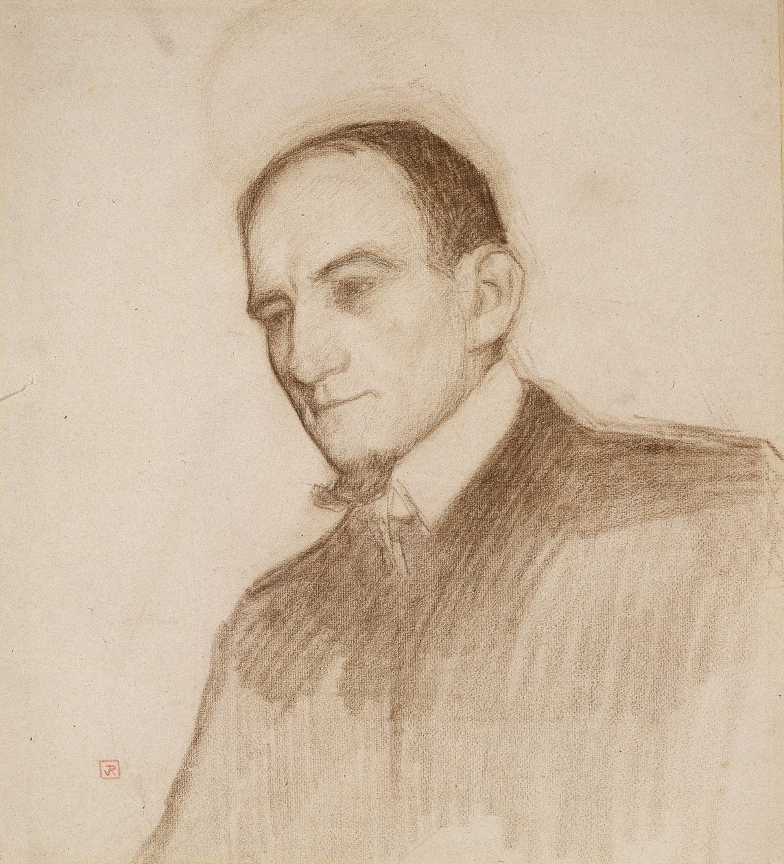 Porträt von Félix Fénéon von Théo van Rysselberghe