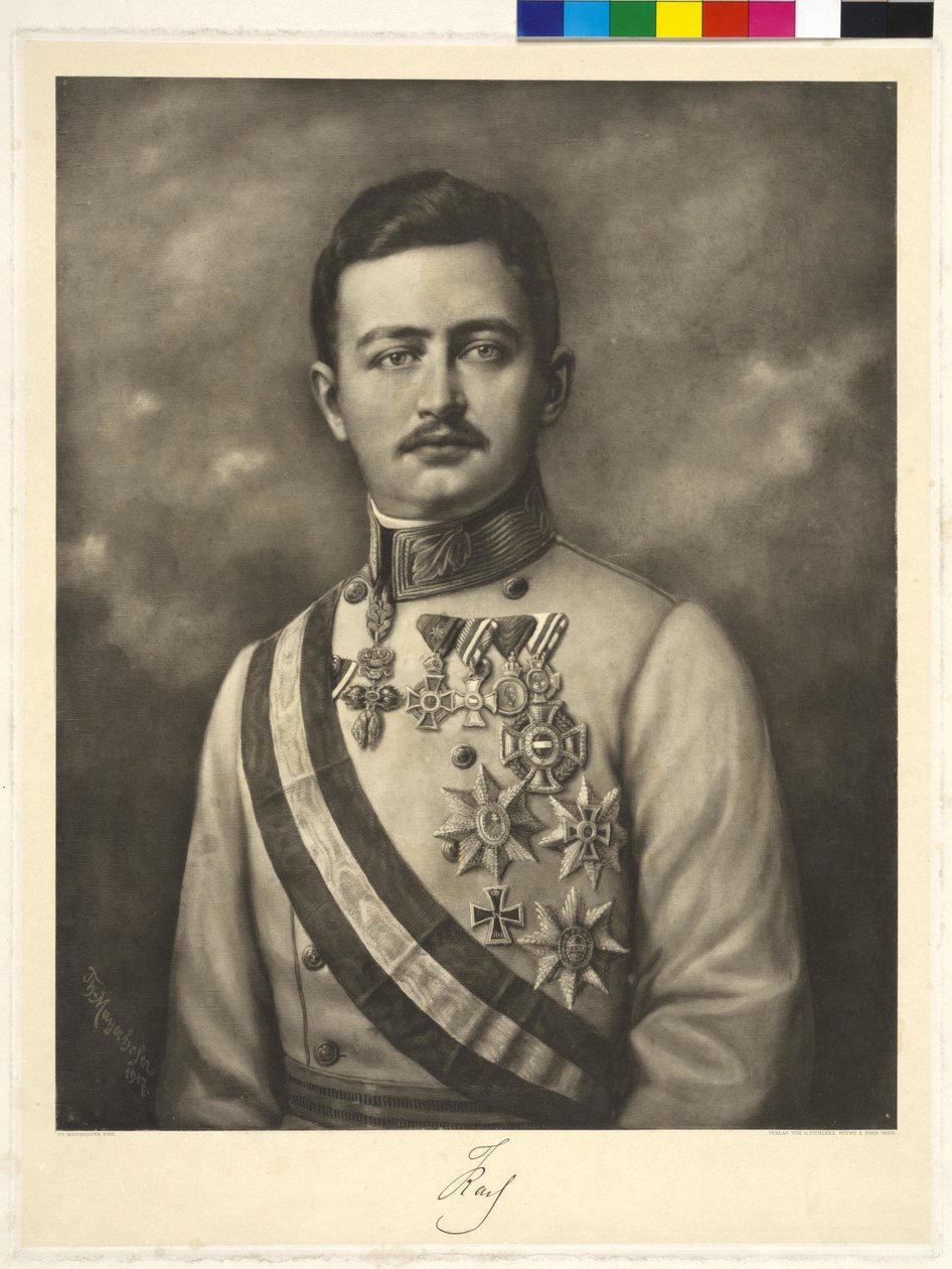Kaiser von Österreich Karl I. von Theodor Mayerhofer