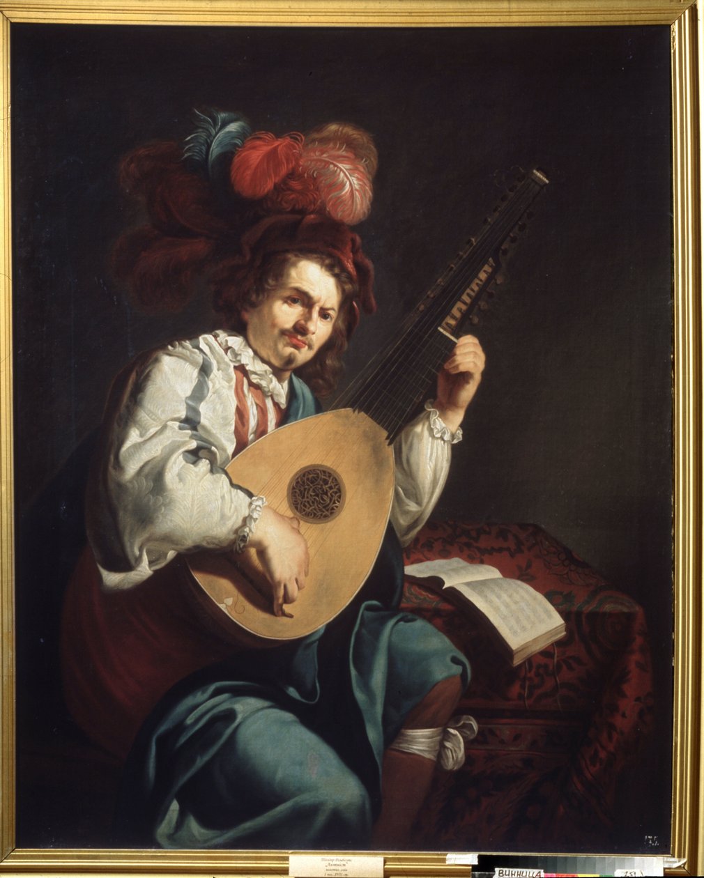 Der Lautenspieler von Theodor Rombouts