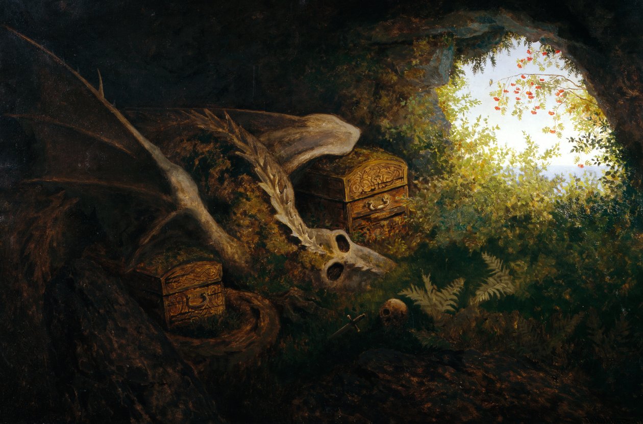 Goldtruhe von Theodor Severin Kittelsen
