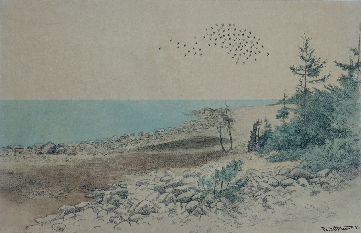Jomfruland von Theodor Severin Kittelsen