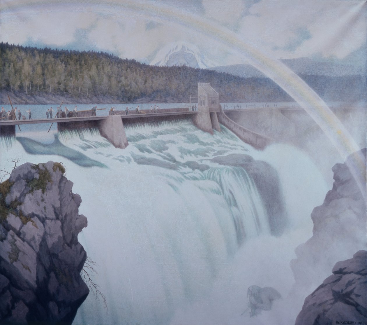 Rjukan von Theodor Severin Kittelsen