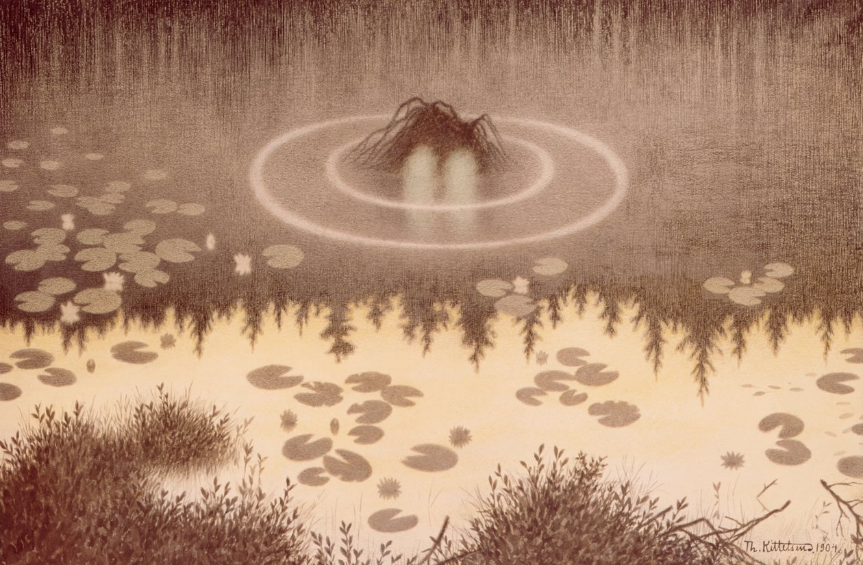 Wassernixe (Nokken) von Theodor Severin Kittelsen