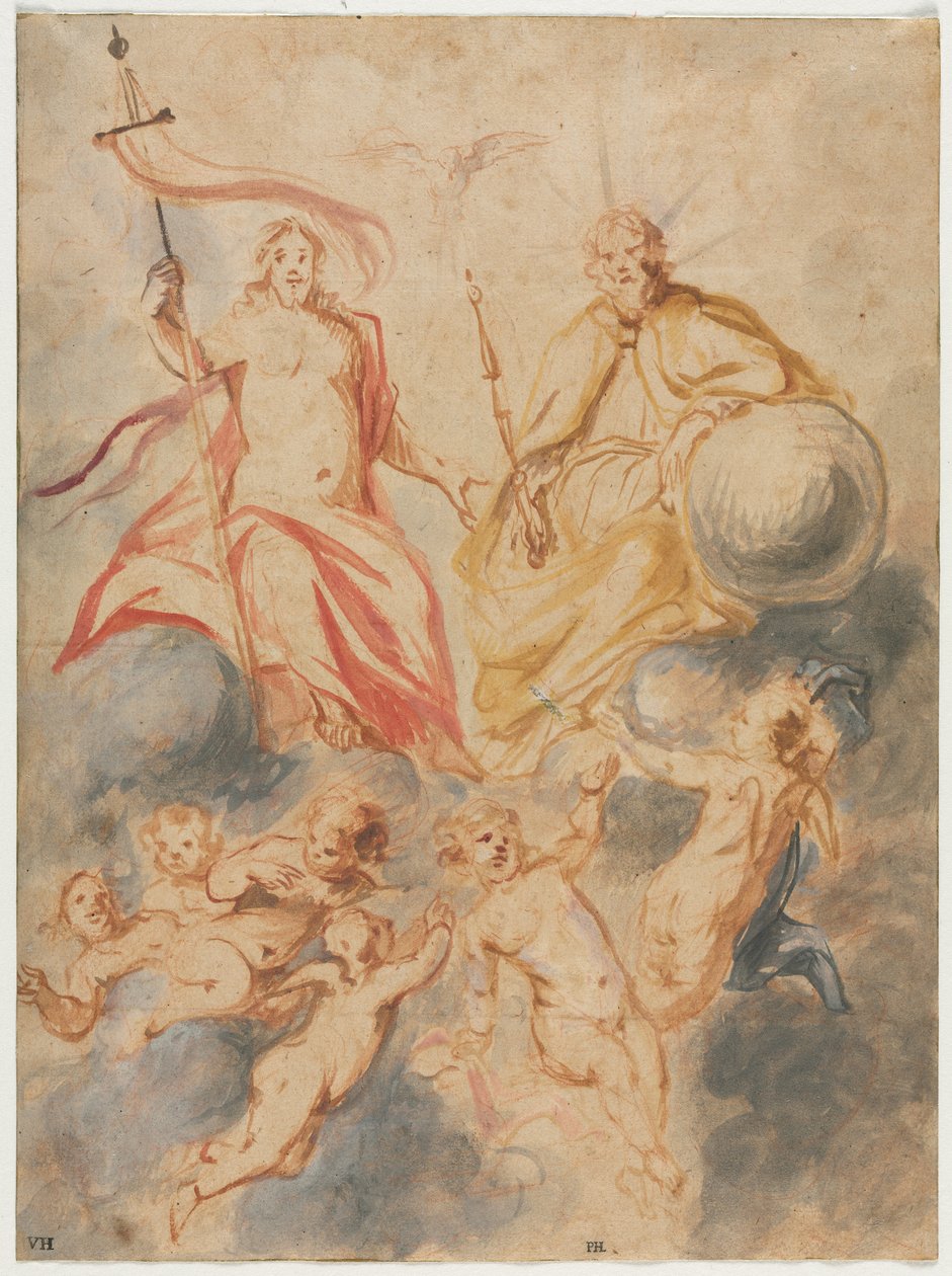 Heilige Dreifaltigkeit von Theodor van Thulden