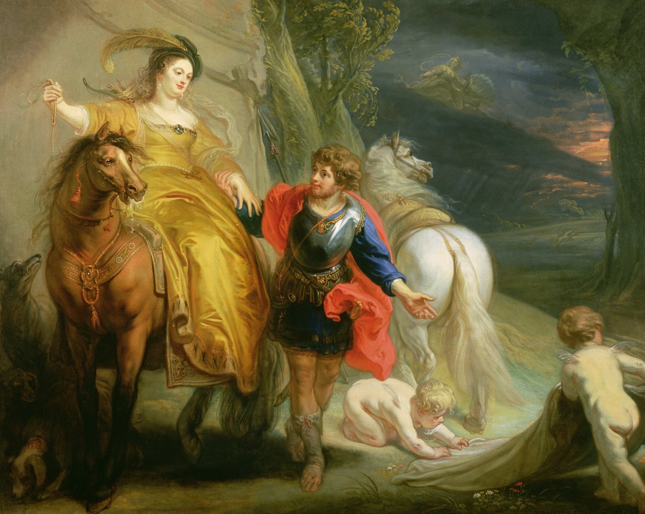 Dido und Aeneas von Theodoor van Thulden