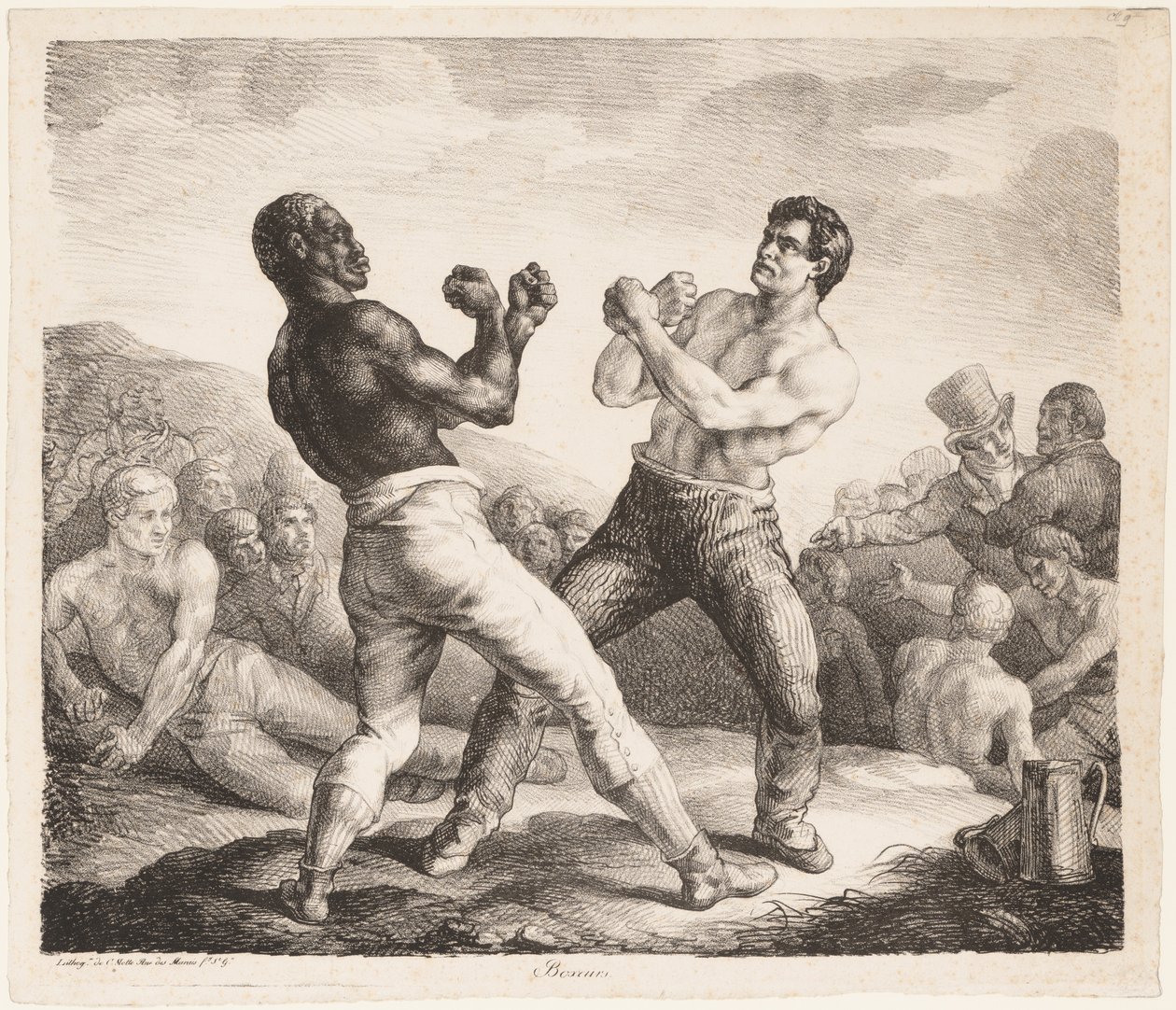 Boxer von Theodore Gericault