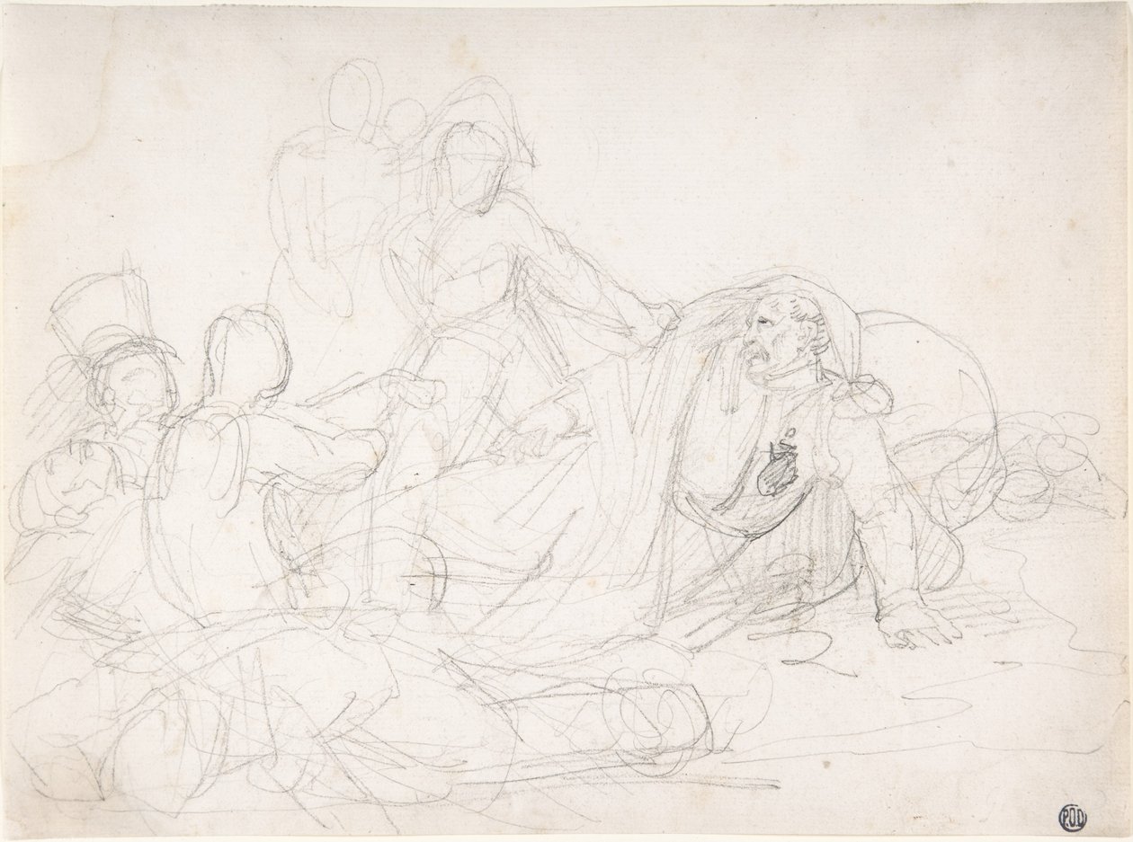 Gefallene Soldaten von Theodore Gericault