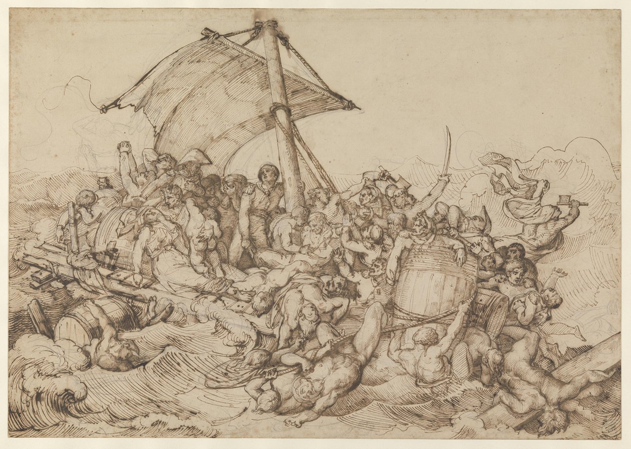 Das Floß der Medusa von Theodore Gericault