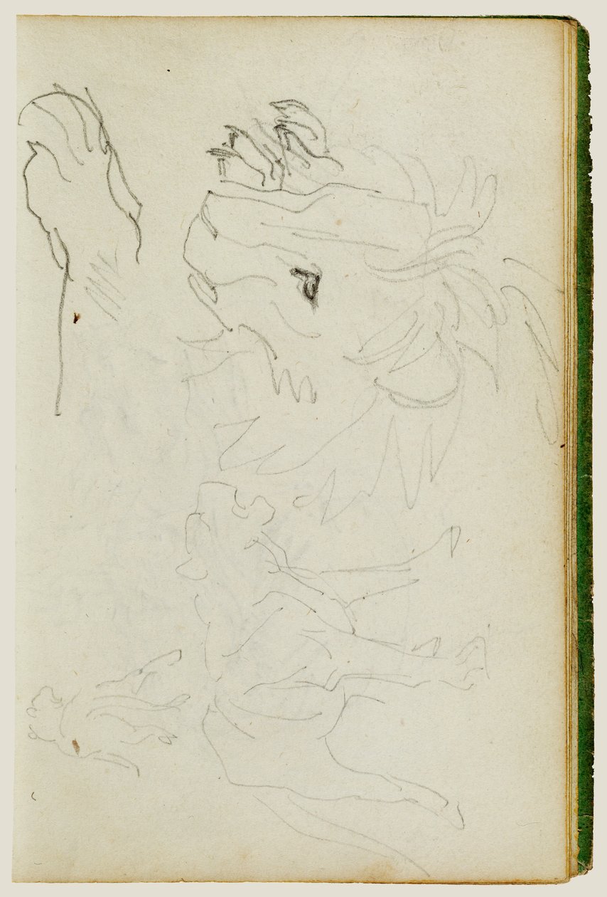 Löwenstudien von Theodore Gericault