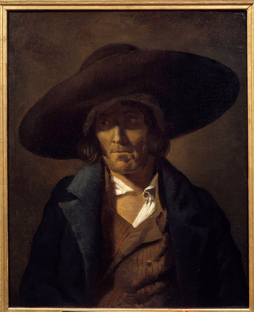 Porträt eines Mannes genannt der Vendée. Gemälde von Théodore Géricault (1791-1824) 19. Jahrhundert. Maße: 0,81x0,64 m von Theodore Gericault