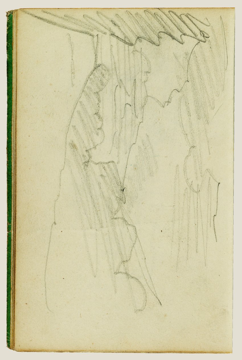 Studien von Wolken von Theodore Gericault