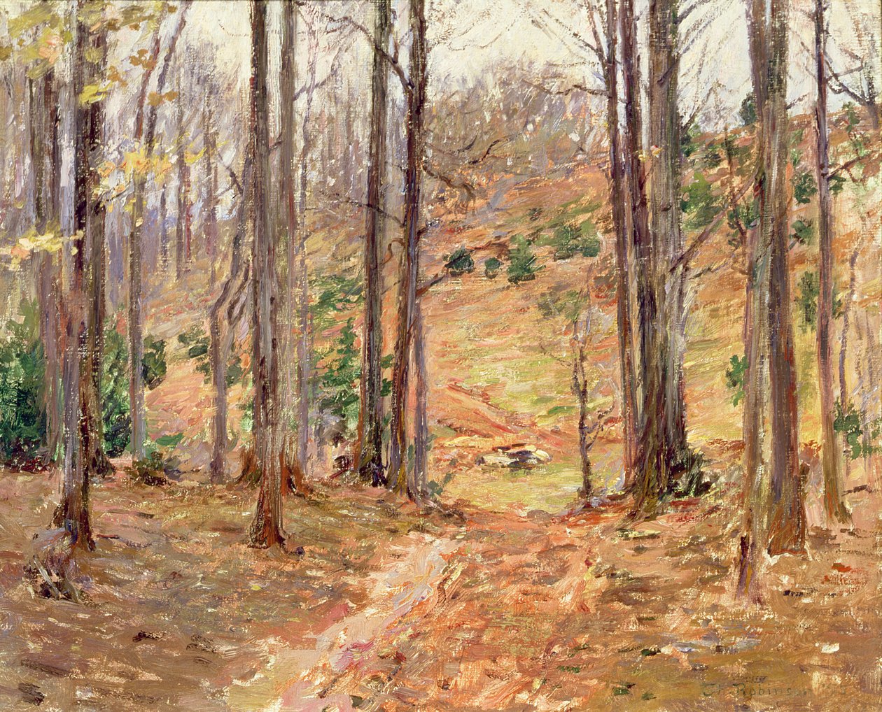 Virginia-Wälder, 1893 von Theodore Robinson