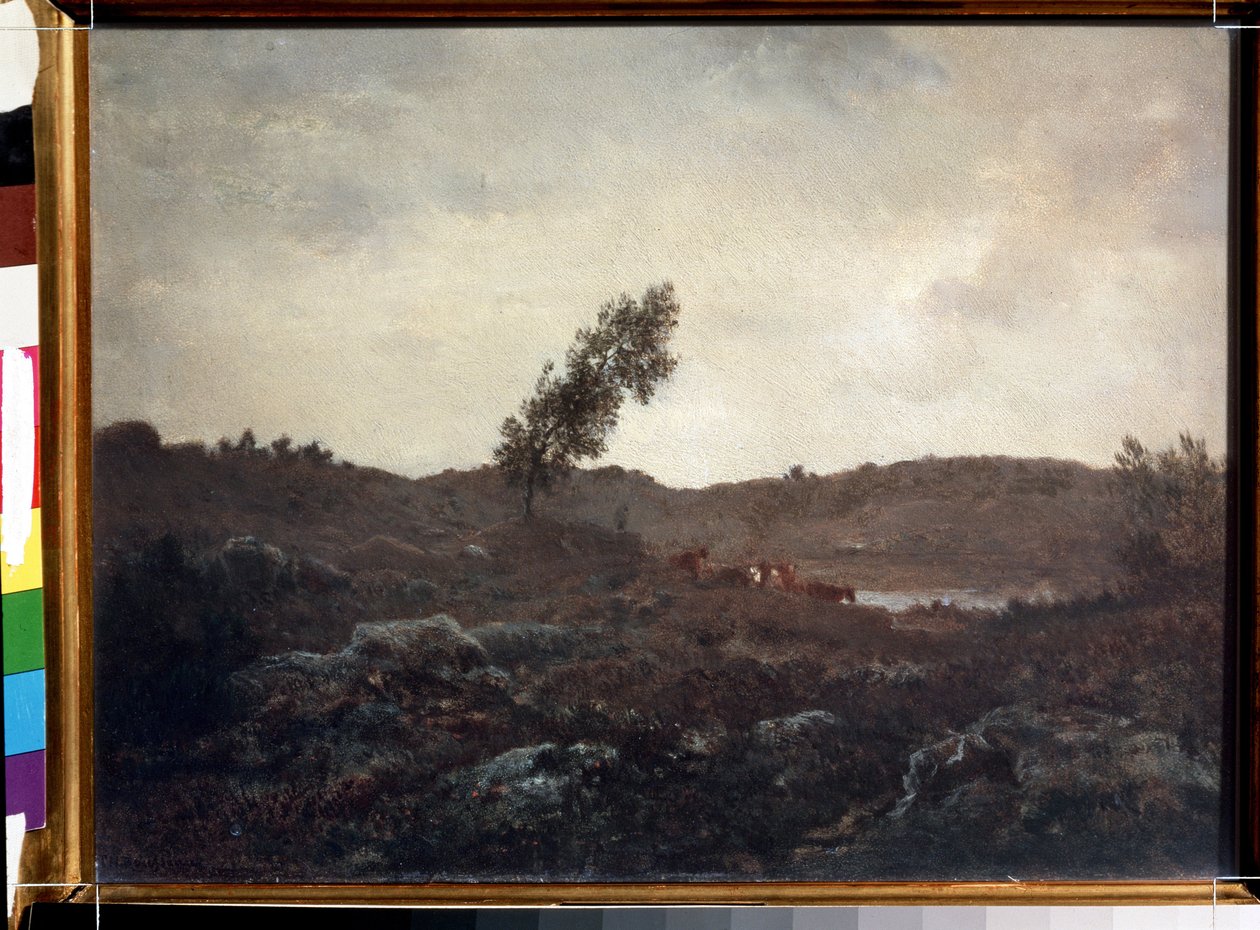 Ansicht von Barbizon von Theodore Rousseau