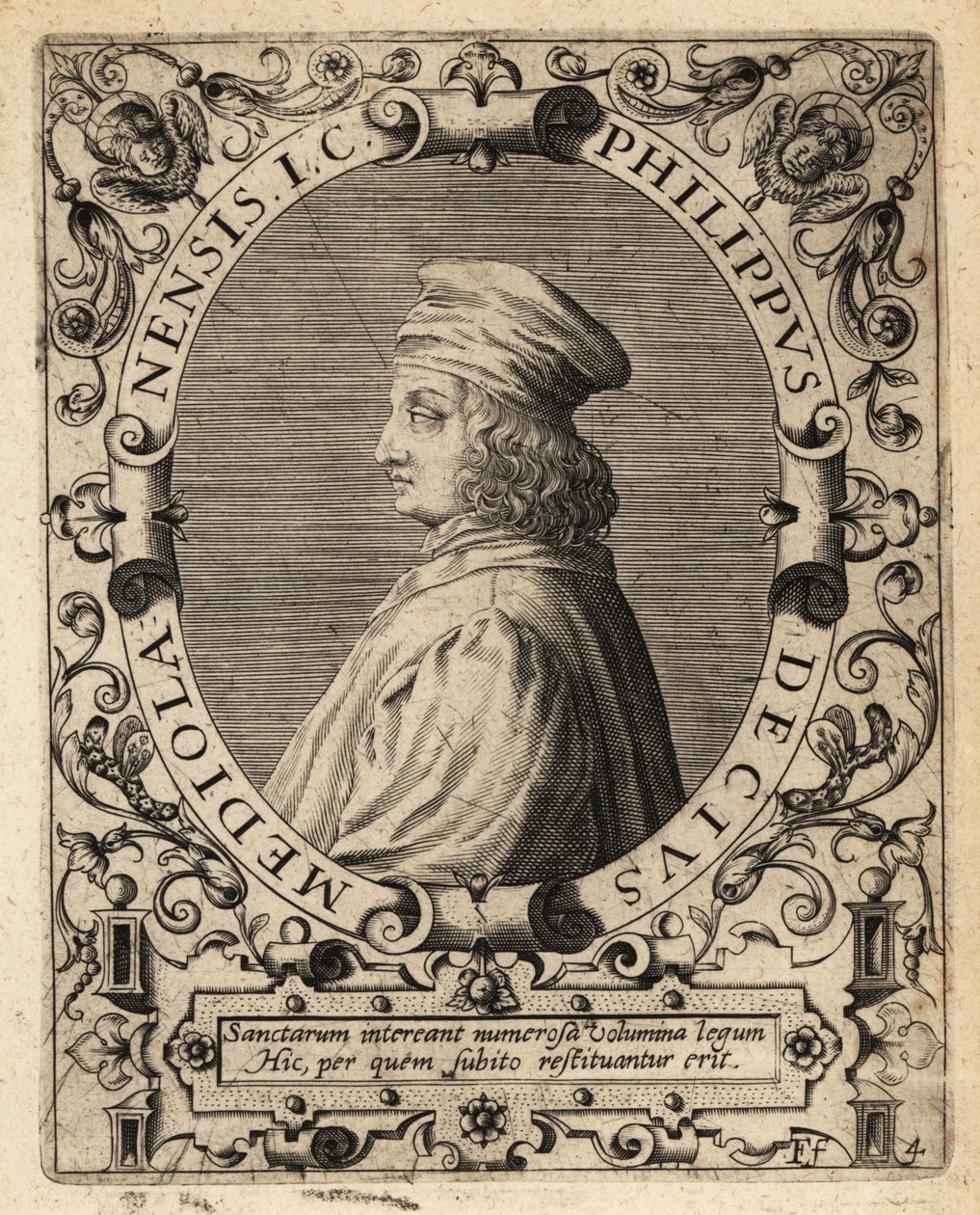Filippo Decio von Theodore de Bry