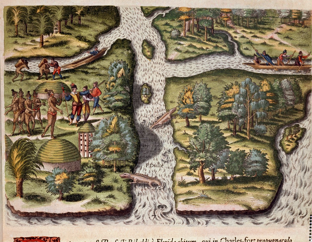 Geschichte Amerikas: „Die Franzosen der Expedition von Jean Ribault ...