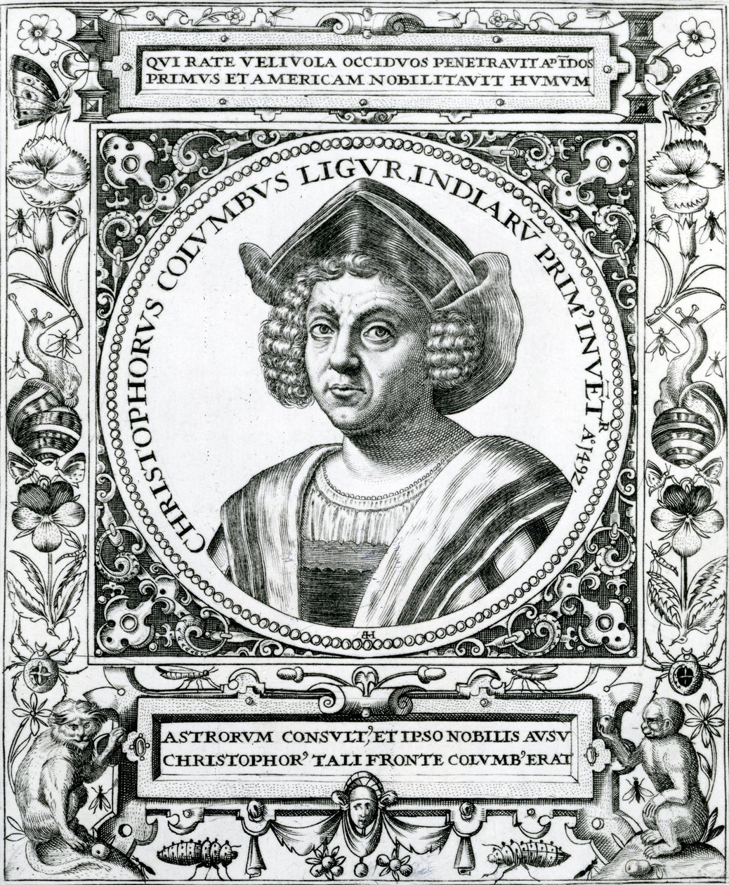 Porträt von Christoph Kolumbus (1451-1506) aus 