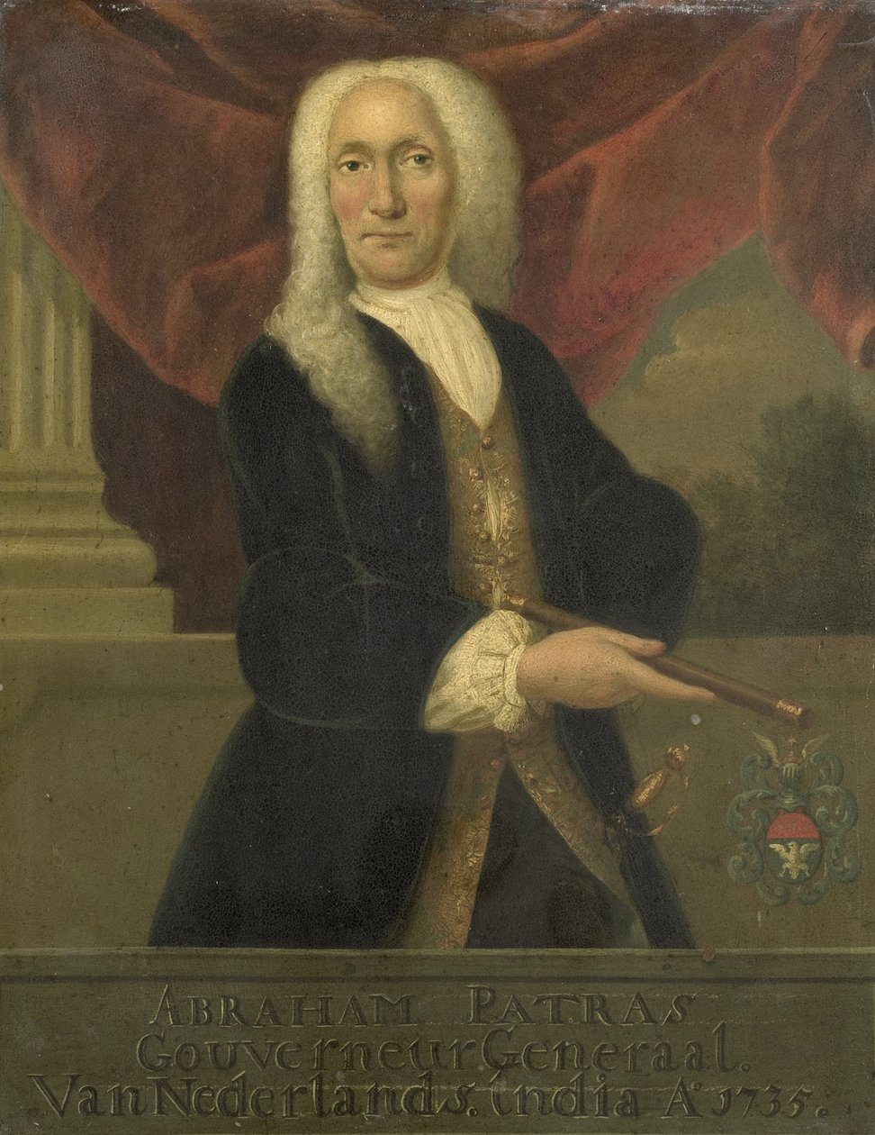 Porträt von Abraham Patras von Theodorus Justinus Rheen