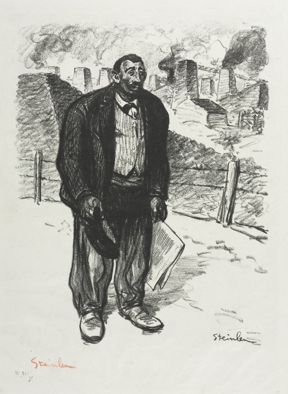 Der ehrliche Arbeiter von Théophile Alexandre Steinlen
