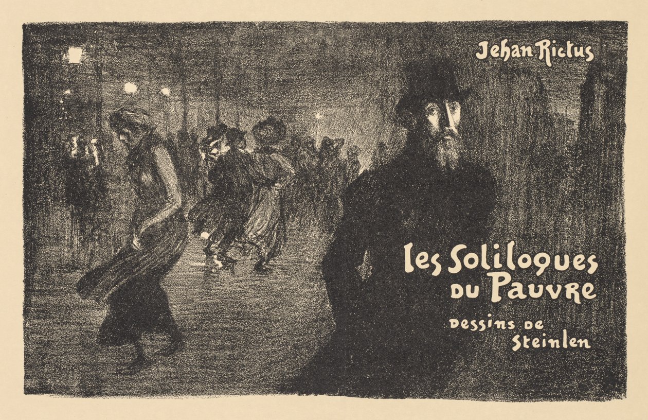 Paris bei Nacht von Théophile Alexandre Steinlen