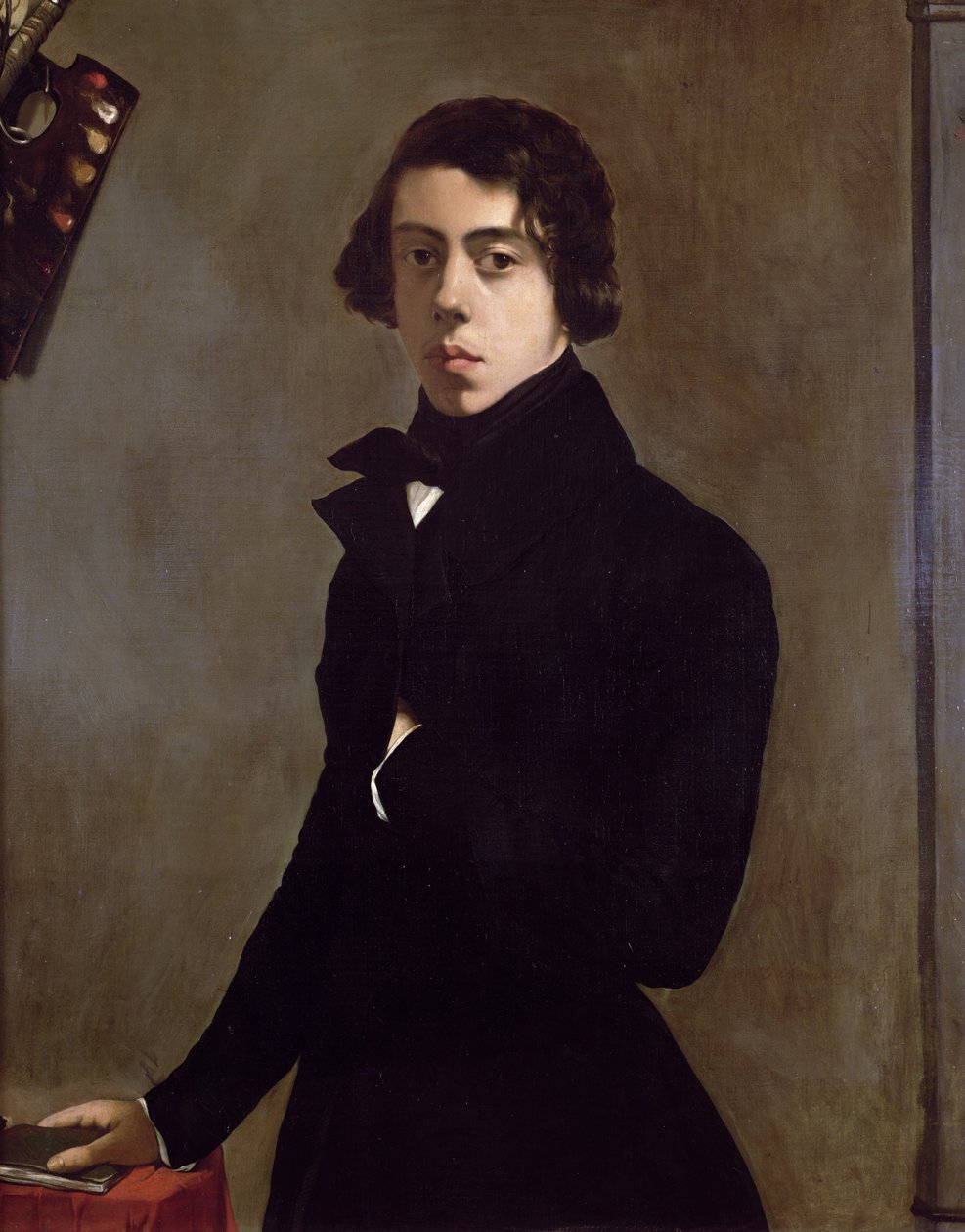Selbstporträt, 1835 von Théodore Chassériau