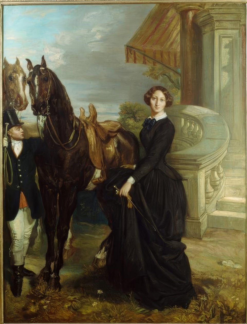 Porträt der Gräfin von Ranchicourt von Théodore Chassériau