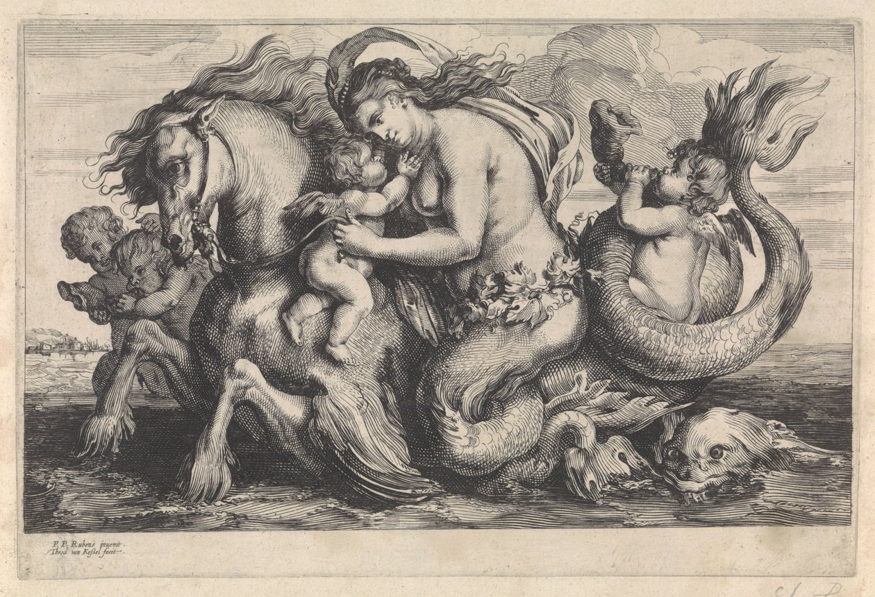 Triumph von Galatea von Théodorus van Kessel
