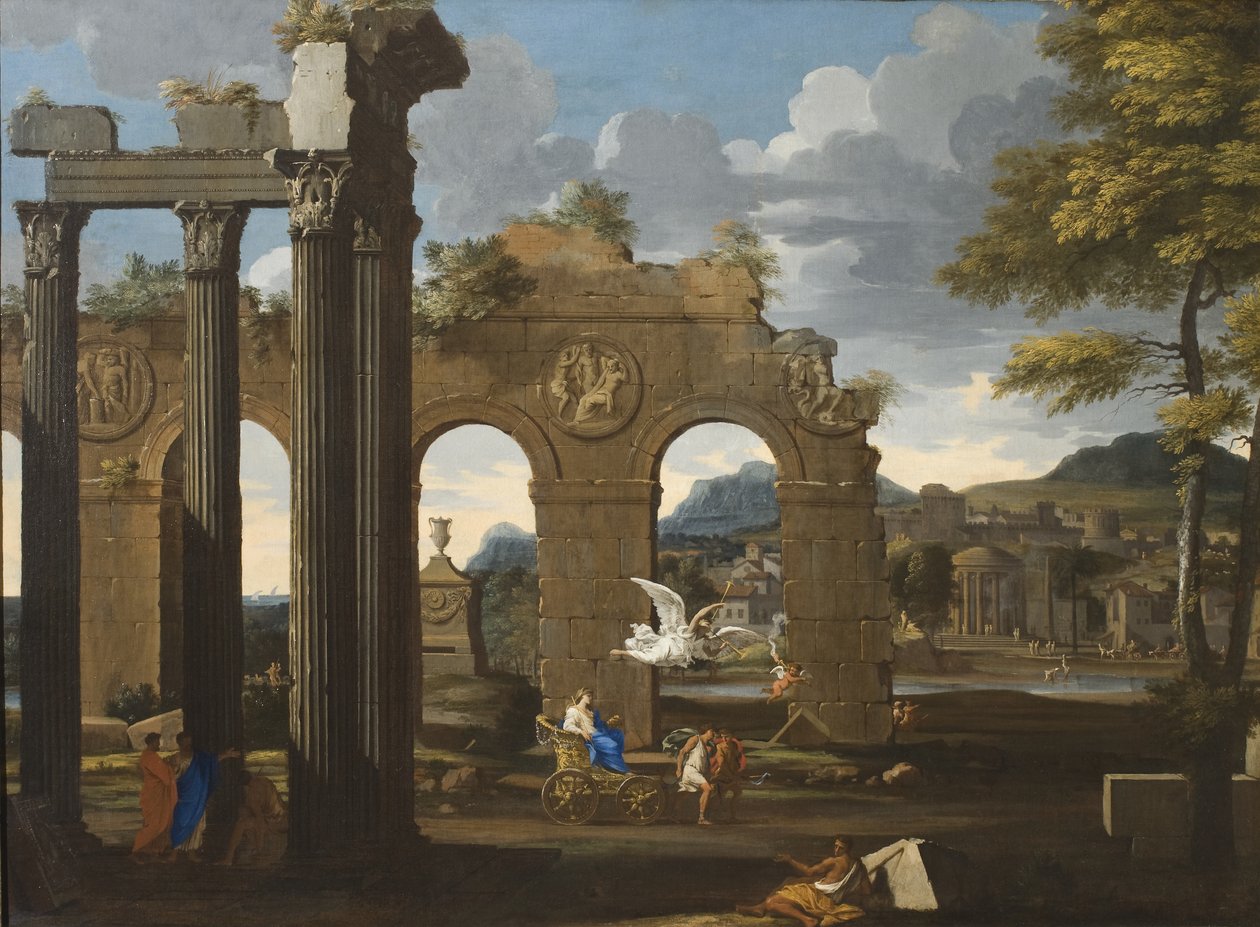 Cleobis und Biton, ca. 1650 von Thomas Blanchet