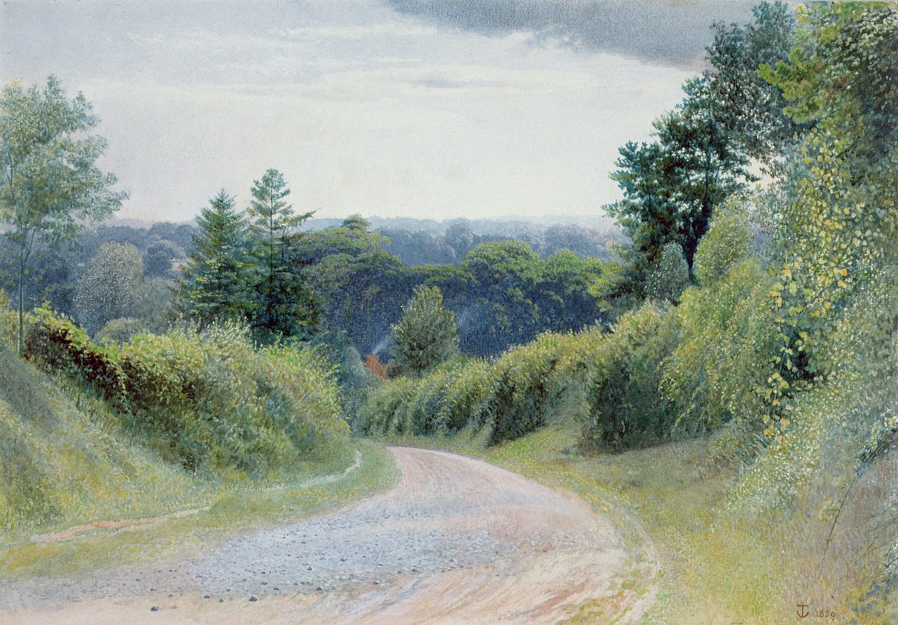 Eine Warwickshire Gasse von Thomas Clack