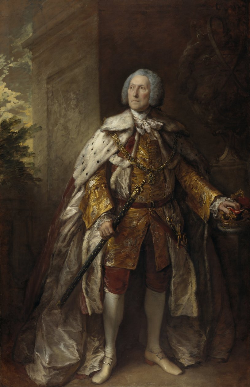 John Campbell, 4. Herzog von Argyll, um 1693 von Thomas Gainsborough