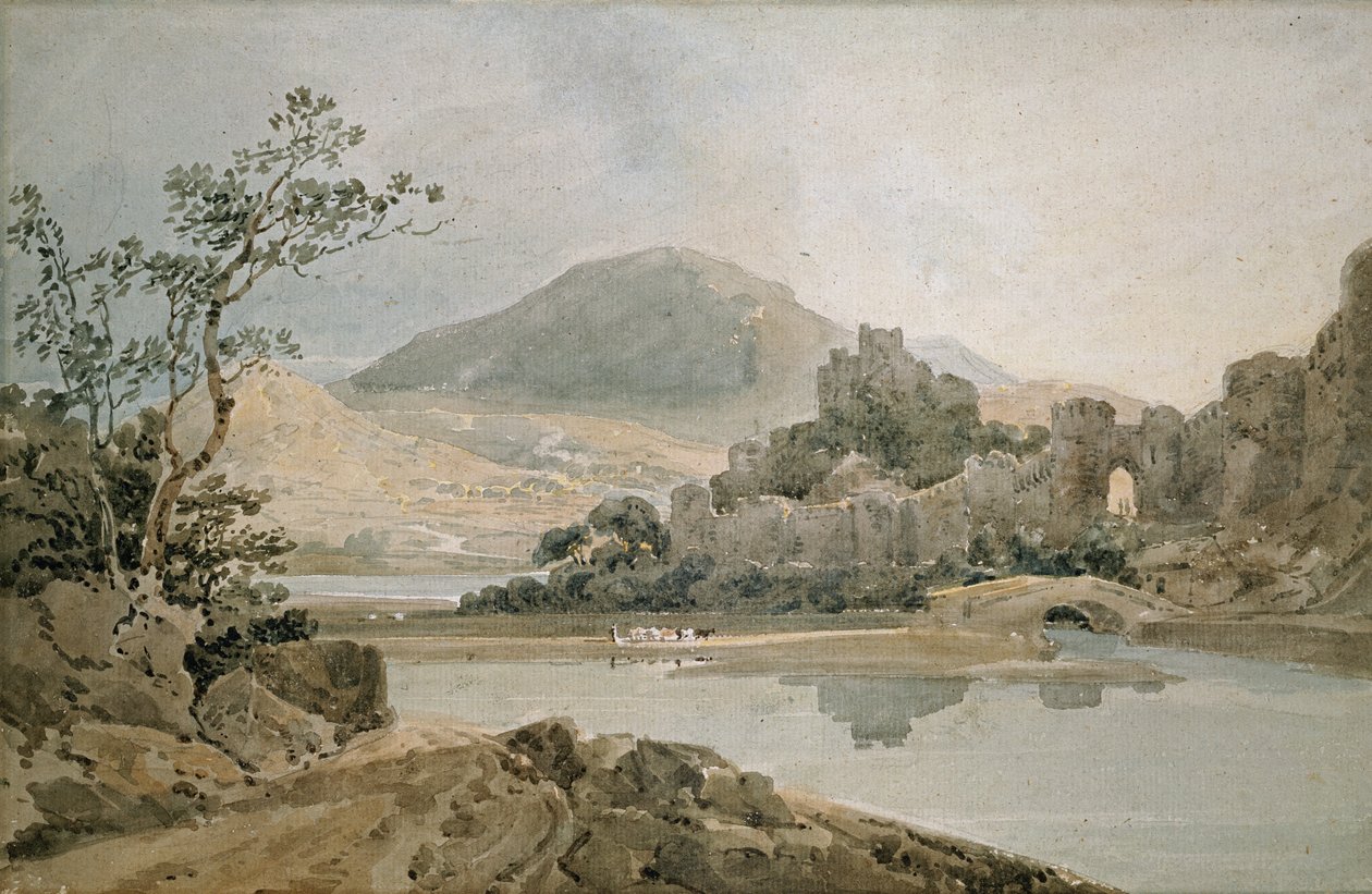 Conway Castle, Nordwales von Thomas Girtin