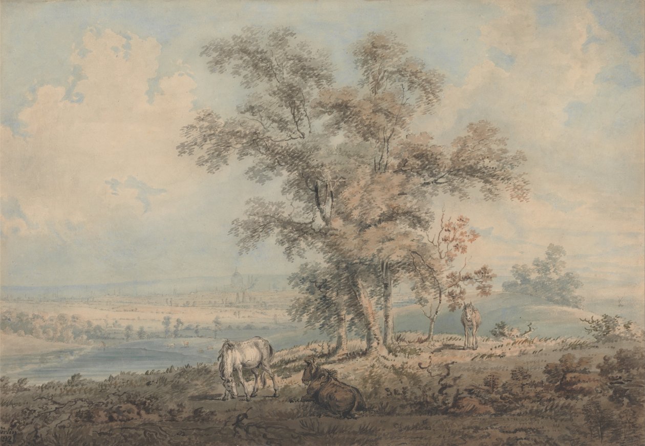 London von Highgate Hill von Thomas Girtin