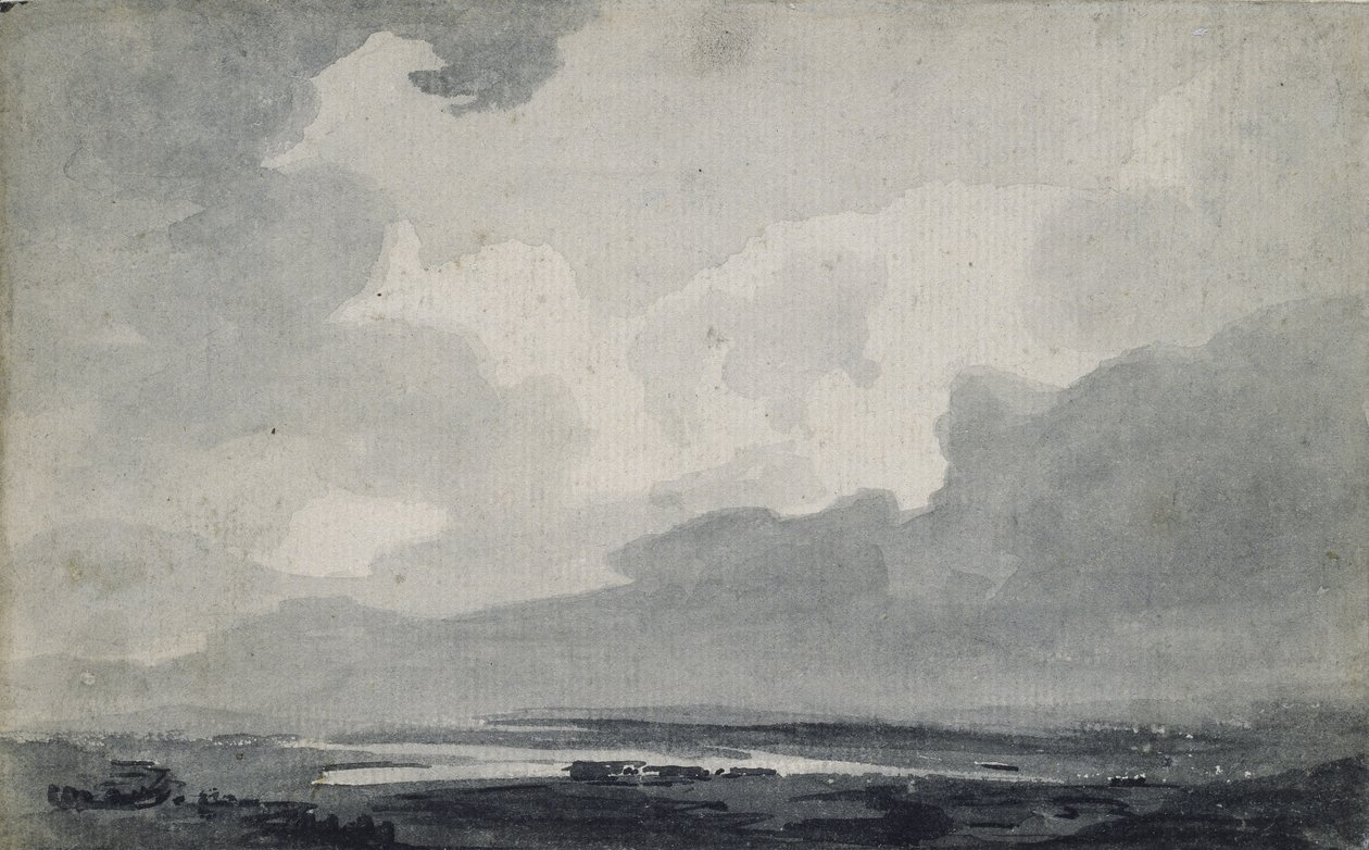Moorlandschaft, ca. 1800 von Thomas Girtin