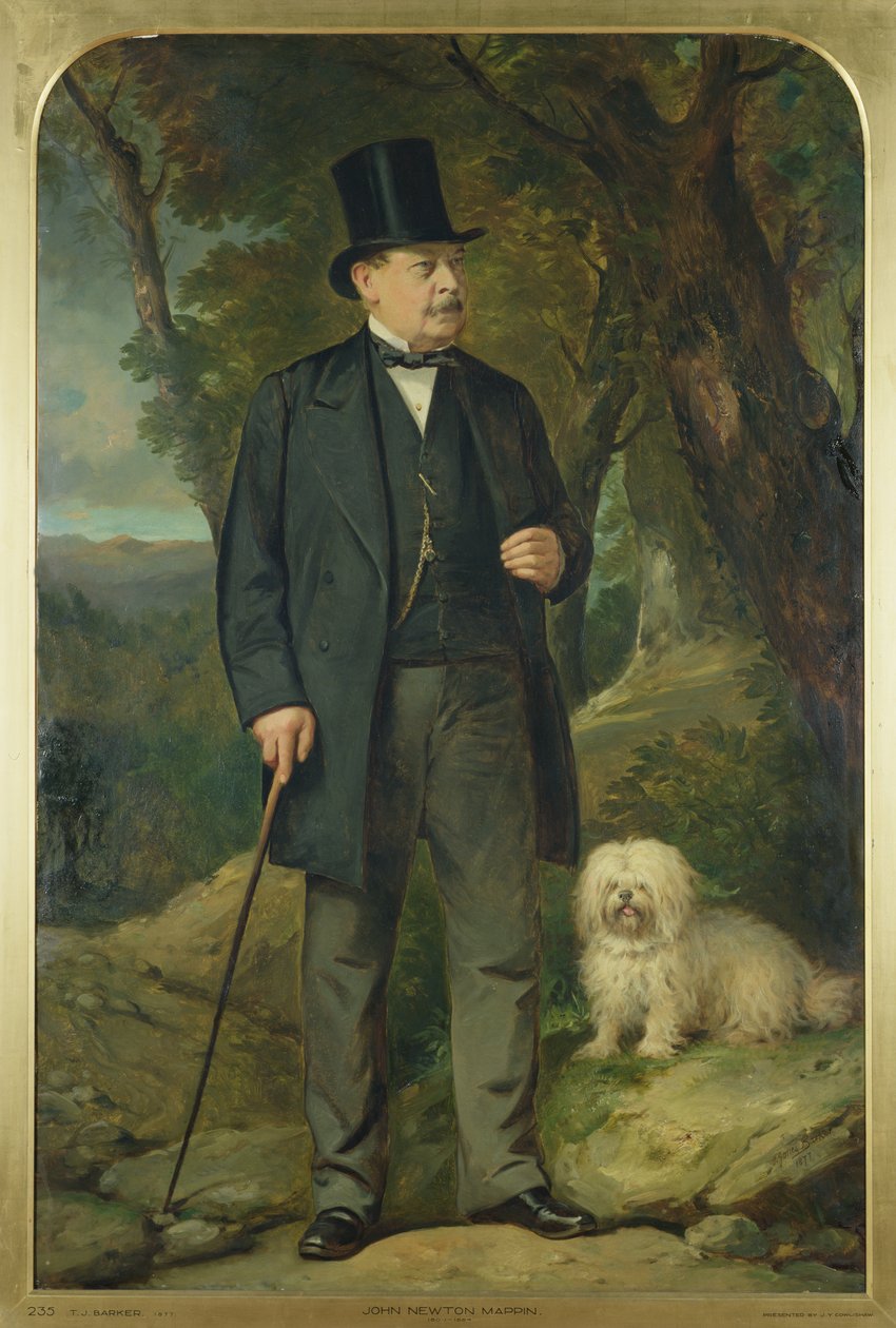 John Newton Mappin (1800-84), 1877 von Thomas Jones