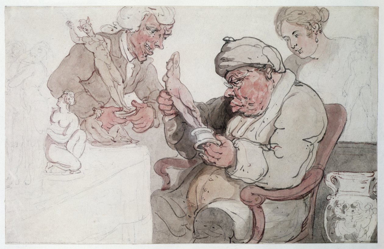 Der Kenner von Thomas Rowlandson