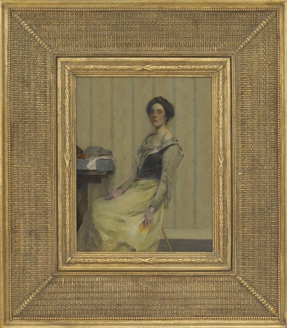 La Comedienne, 1906 von Thomas Wilmer Dewing