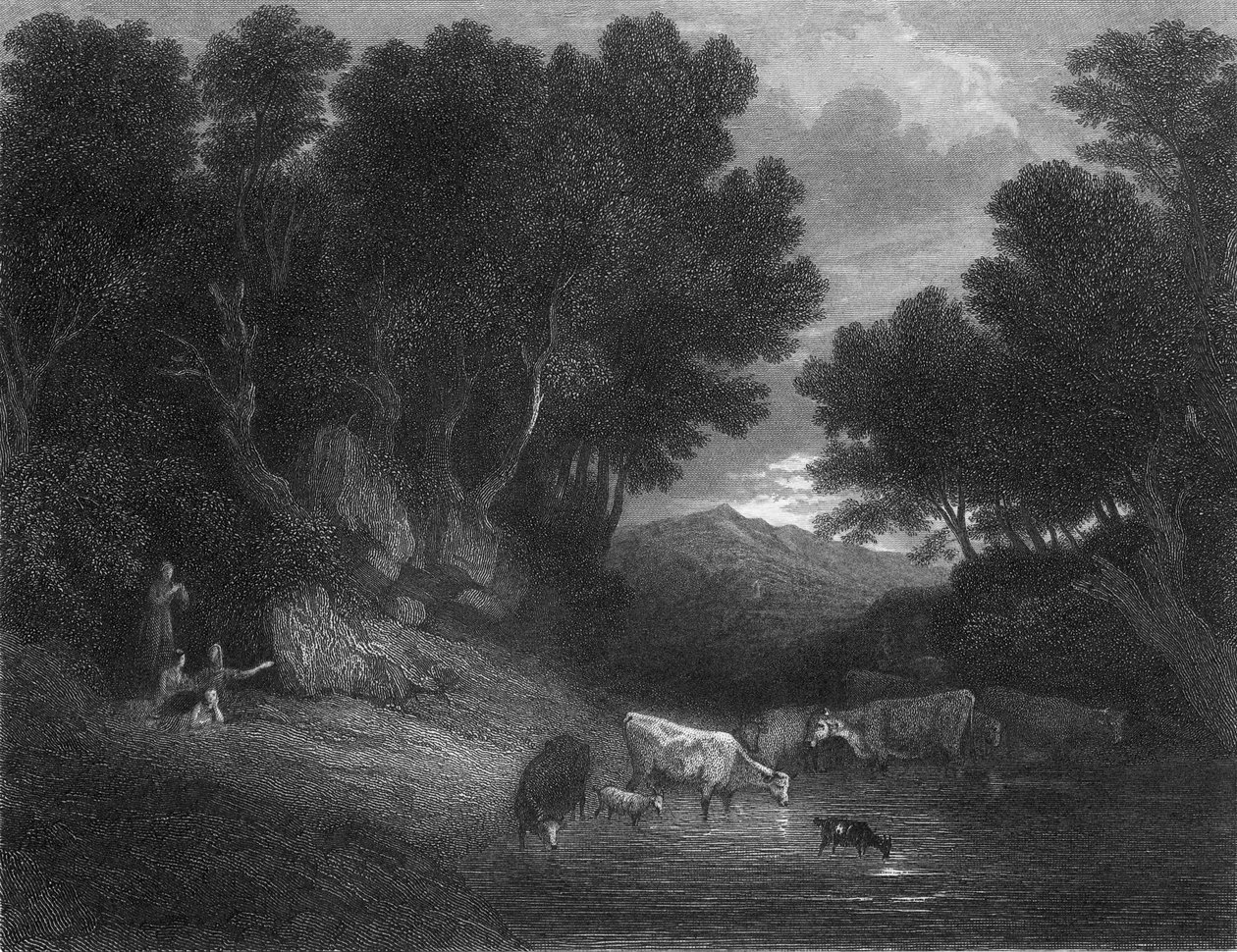 Der Wasserplatz von Thomas (after) Gainsborough