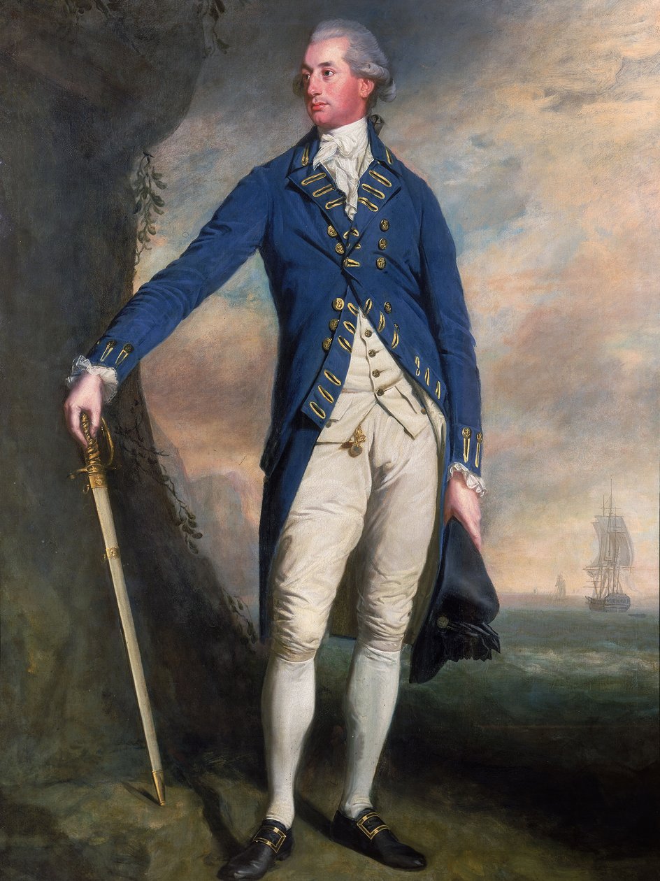 Kapitän Sir George Montagu (1750-1829), ca. 1780-90 von Thomas (attr.to) Beach